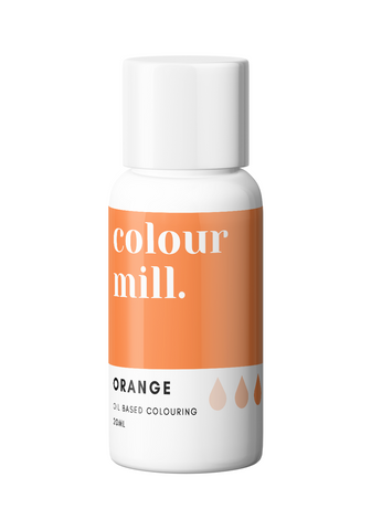 Colour Mill Concentrated Oil Based Colouring - Orange 20ml