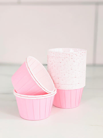 Baby Pink Baking Cups
