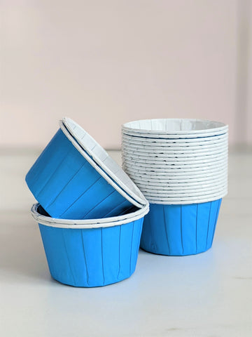 Blue Baking Cups
