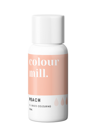 Colour Mill Concentrated Oil Based Colouring - Peach 20ml