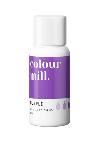 Colour Mill Concentrated Oil Based Colouring - Purple 20ml