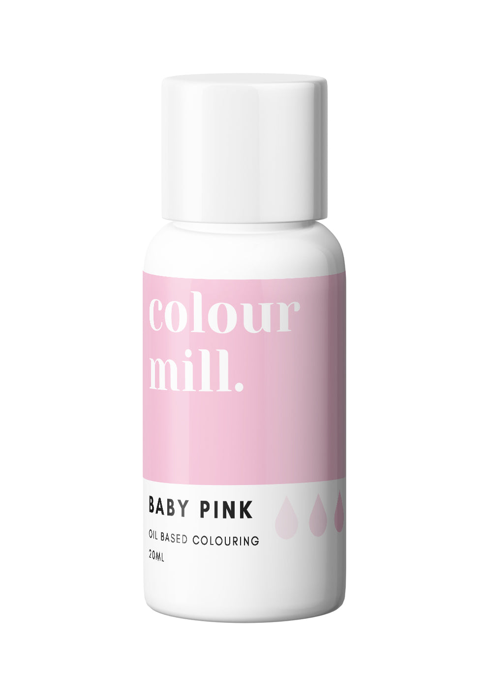 Colour Mill Concentrated Oil Based Colouring - Baby Pink 20ml