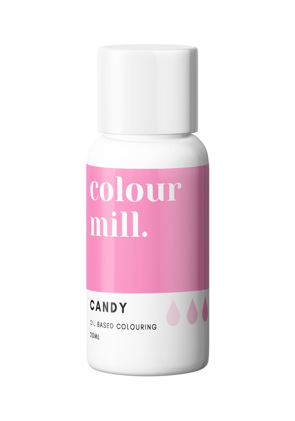 Colour Mill Concentrated Oil Based Colouring - Candy Pink 20ml