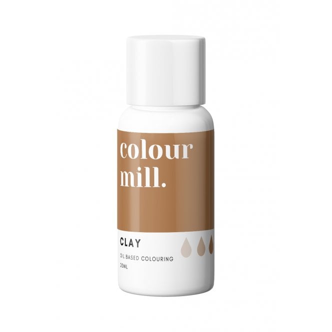 Colour Mill Concentrated Oil Based Colouring - Clay 20ml