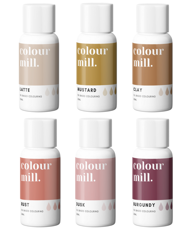 Colour Mill Concentrated Oil Based Colouring - Desert Collection 20ml