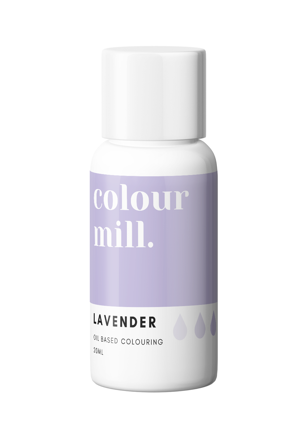 Colour Mill Concentrated Oil Based Colouring - Lavender 20ml