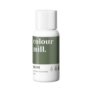 Colour Mill Concentrated Oil Based Colouring - Olive 20ml