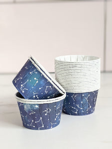 Cosmic Blue Baking Cups