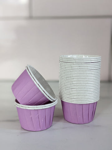 Lilac Baking Cups