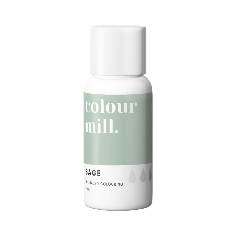 Colour Mill Concentrated Oil Based Colouring - Sage 20ml