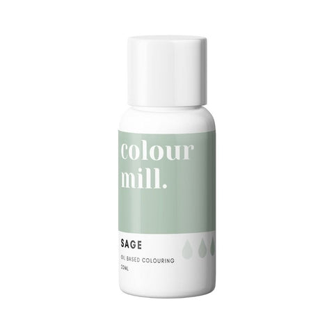 Colour Mill Concentrated Oil Based Colouring - Sage 20ml