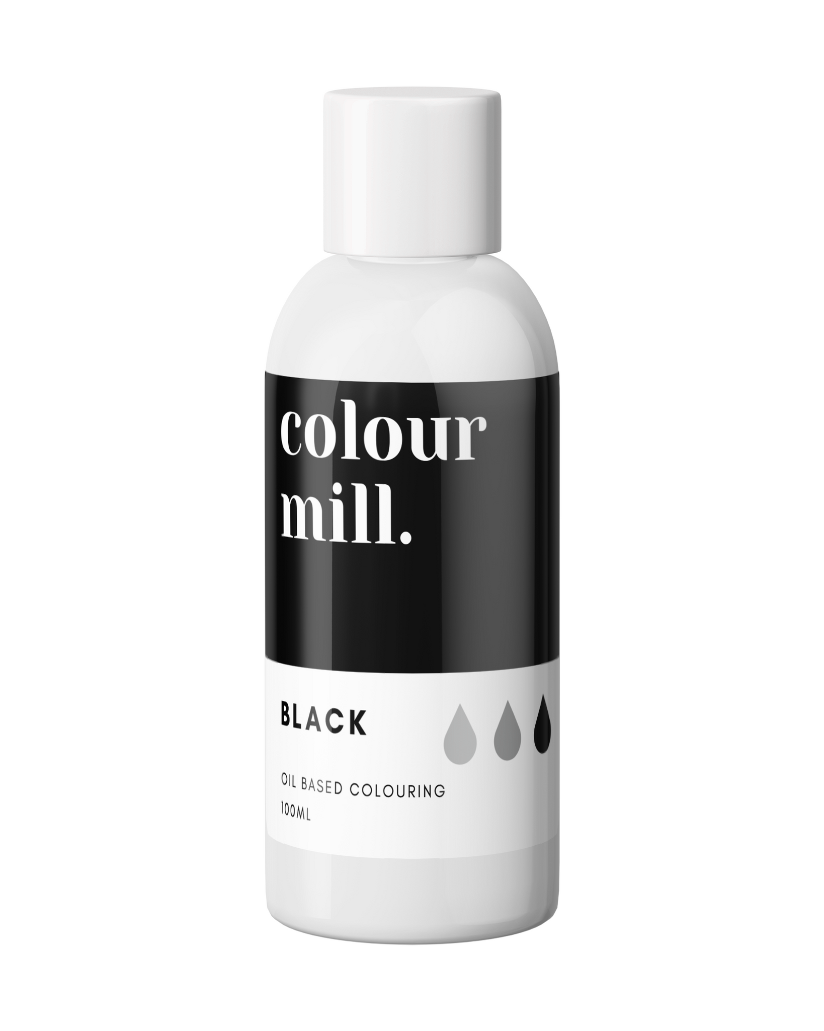 Colour Mill Concentrated Oil Based Colouring - Black 100ml