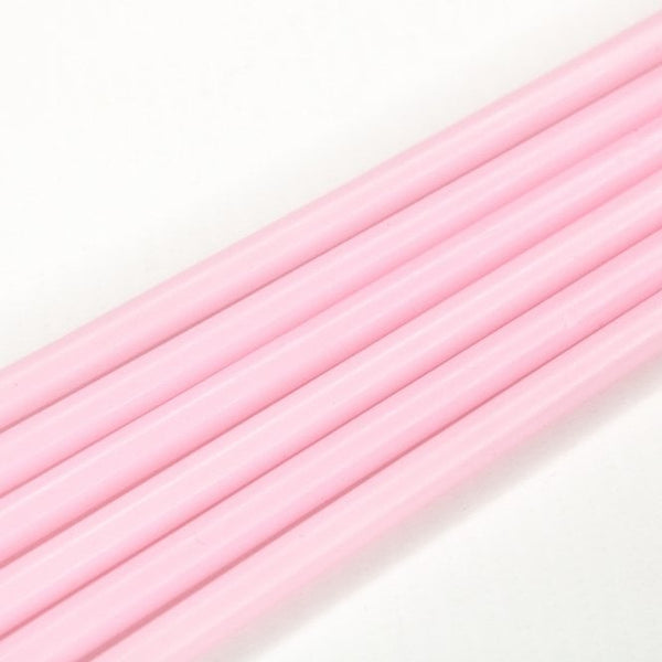 Make A Wish Tall Pastel Pink Candles (6 pack)