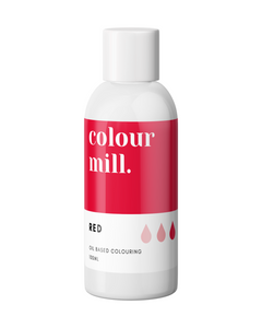 Colour Mill Concentrated Oil Based Colouring - Red 100ml